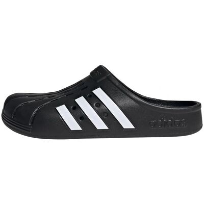 Adidas Clogs Adilette - Noir Core/Ftwr Blanc/Noir Core - Publicité Adidas Clogs Adilette - Noir Core/Ftwr Blanc/Noir Core - Publicité