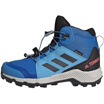 adidas Dzieci Terrex Mid GORE-TEX Buty turystyczne - Niebieskie adidas Dzieci Terrex Mid GORE-TEX Buty turystyczne - Niebieskie