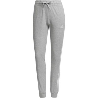 adidas Single Jersey 3-Stripes Grijze Joggers - Sportbroek adidas Single Jersey 3-Stripes Grijze Joggers - Sportbroek