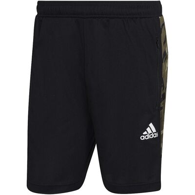 adidas AEROREADY Feelstrong Camo Sport Shorts - Μαύρο - Γυμναστήριο και Προπόνηση adidas AEROREADY Feelstrong Camo Sport Shorts - Μαύρο - Γυμναστήριο και Προπόνηση