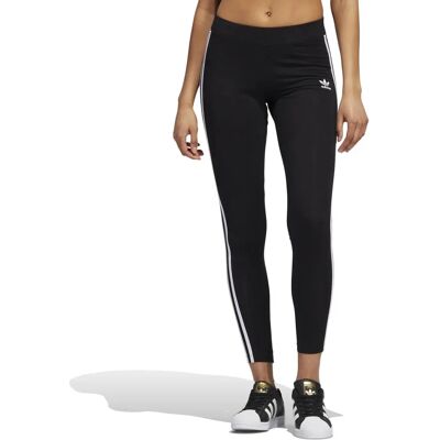 Legginsy Adicolor Classics 3-Stripes - Czarny - Leggings Legginsy Adicolor Classics 3-Stripes - Czarny - Leggings