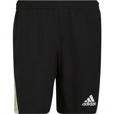 adidas Own The Run Shorts - Schwarz/Grün - Shorts adidas Own The Run Shorts - Schwarz/Grün - Shorts
