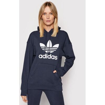 adidas Adicolor Trefoil Hoodie - Niebieski - Mężczyzna - Regular Fit adidas Adicolor Trefoil Hoodie - Niebieski - Mężczyzna - Regular Fit