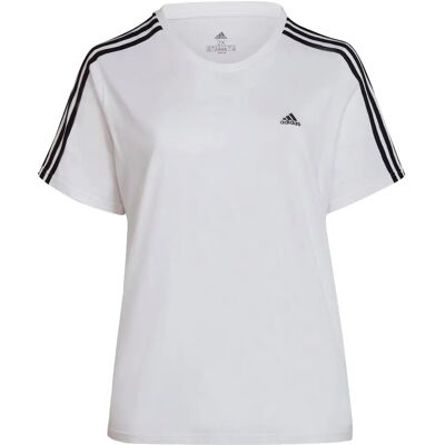 adidas Slim 3-Prążki Biała Koszulka - Koszulka adidas Slim 3-Prążki Biała Koszulka - Koszulka