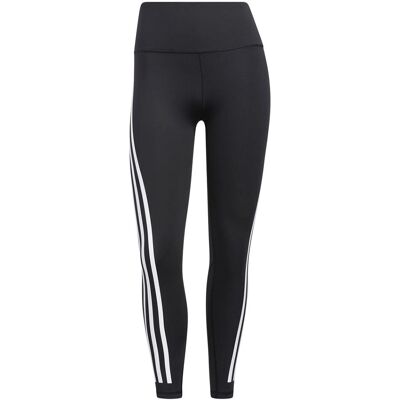 adidas Optime Trainicons 7/8 Leggings - Dames - Zwart adidas Optime Trainicons 7/8 Leggings - Dames - Zwart