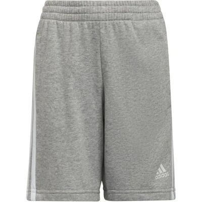 adidas Kinder Essentials 3-Streifen Shorts - Grau - Shorts adidas Kinder Essentials 3-Streifen Shorts - Grau - Shorts