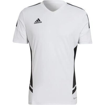 T-shirt de triathlon Adidas Condivo 22 HA6290 Homme Blanc - T-shirt - Publicité T-shirt de triathlon Adidas Condivo 22 HA6290 Homme Blanc - T-shirt - Publicité