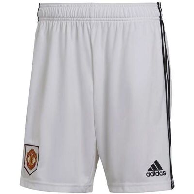 adidas 2022-2023 Manchester United Heim-Shorts - Weiß - Shorts adidas 2022-2023 Manchester United Heim-Shorts - Weiß - Shorts