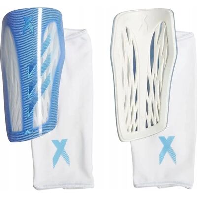 Adidas - X SG Ochraniacze goleni - Niebieskie - M - Ochraniacze goleni Adidas - X SG Ochraniacze goleni - Niebieskie - M - Ochraniacze goleni