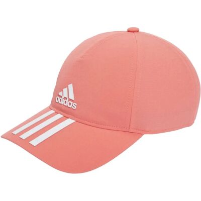 adidas AEROREADY 3-STRIPES Baseball Cap - Pink adidas AEROREADY 3-STRIPES Baseball Cap - Pink