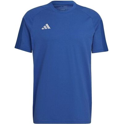 Adidas Tiro 23 Competition S Blau Ganzjähriges Trainings-T-Shirt Adidas Tiro 23 Competition S Blau Ganzjähriges Trainings-T-Shirt