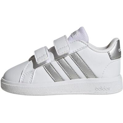 baskets adidas Grand Court pour enfants blanches - Baskets - Publicité baskets adidas Grand Court pour enfants blanches - Baskets - Publicité