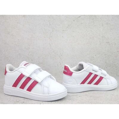 Chaussures pour bébé Adidas Grand Court Blancs - Chaussures - Publicité Chaussures pour bébé Adidas Grand Court Blancs - Chaussures - Publicité
