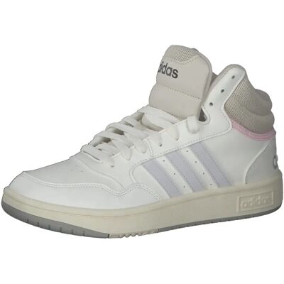 Adidas Hoops 3.0 Mid GZ4560 Wit Schoenen - Basketbal Adidas Hoops 3.0 Mid GZ4560 Wit Schoenen - Basketbal