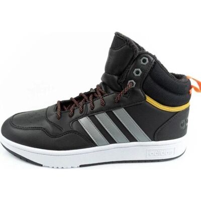 adidas Hoops 3.0 Mid Winter Basketball Schuhe - Herren - Schwarz adidas Hoops 3.0 Mid Winter Basketball Schuhe - Herren - Schwarz