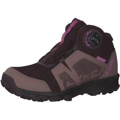 adidas Enfants - Terrex Agravic Boa Mid RAIN.RDY Chaussures de randonnée - Rouge adidas Enfants - Terrex Agravic Boa Mid RAIN.RDY Chaussures de randonnée - Rouge