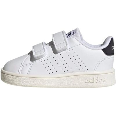 adidas Enfants Chaussures Advantage Lifestyle Court à Deux Velcros - Blanc - Publicité adidas Enfants Chaussures Advantage Lifestyle Court à Deux Velcros - Blanc - Publicité
