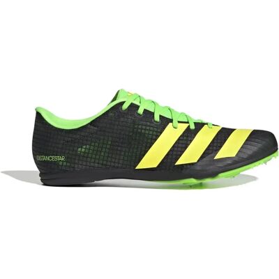 Adidas DistanceStar Spike Core Black / Beam Yellow / Solar Green - Laufschuhe Adidas DistanceStar Spike Core Black / Beam Yellow / Solar Green - Laufschuhe