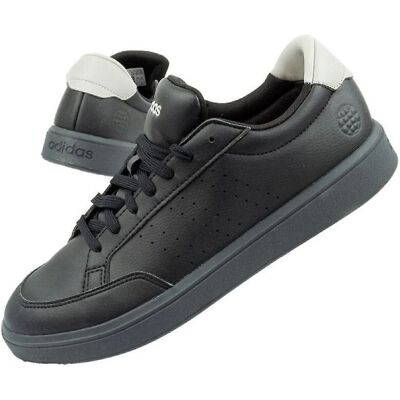 Adidas Nova Court GZ1783 Vegan Zwarte Sneakers - Casual Sportieve Schoenen Adidas Nova Court GZ1783 Vegan Zwarte Sneakers - Casual Sportieve Schoenen