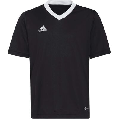 Adidas Entrada 22 Fußballtrikot - Schwarz - Ganzjahres Jungenbekleidung Adidas Entrada 22 Fußballtrikot - Schwarz - Ganzjahres Jungenbekleidung