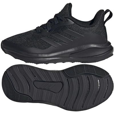 Dziecięce buty do biegania Adidas Fortarun JR GZ4416 - Czarny Dziecięce buty do biegania Adidas Fortarun JR GZ4416 - Czarny