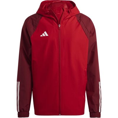 Adidas Tiro 23 Competition All Weather HE5653 - Kurtka dla mężczyzn - Czerwony Adidas Tiro 23 Competition All Weather HE5653 - Kurtka dla mężczyzn - Czerwony