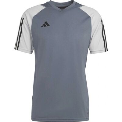 Tricou de fotbal Adidas Tiro 23 Competiție - Gri Tricou de fotbal Adidas Tiro 23 Competiție - Gri