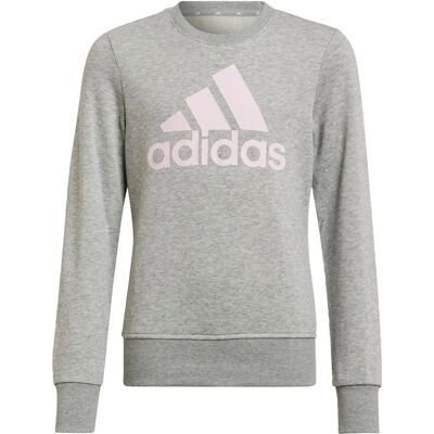 adidas Lányok Pulóver Junior Gallér Nyak Hosszú Ujjú Szürke/Rózsaszín - Pulóver adidas Lányok Pulóver Junior Gallér Nyak Hosszú Ujjú Szürke/Rózsaszín - Pulóver