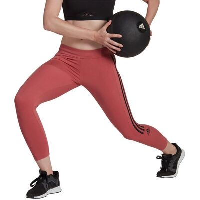 Adidas Roze Leggings - Hoge Taille Sportlegging Adidas Roze Leggings - Hoge Taille Sportlegging