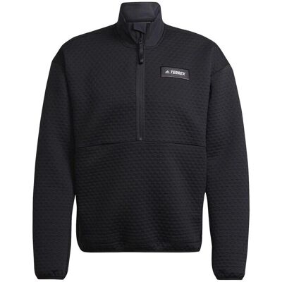 Adidas Terrex Hike Half-Zip Fleece Sweatshirt - Herrs utomhuskläder Adidas Terrex Hike Half-Zip Fleece Sweatshirt - Herrs utomhuskläder