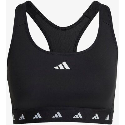 adidas Powerreact Training Medium-Support Techfit Bh - Sort adidas Powerreact Training Medium-Support Techfit Bh - Sort