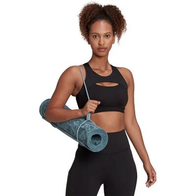 Reggiseno yoga CoreFlow Studio adidas - Support medio - Nero Reggiseno yoga CoreFlow Studio adidas - Support medio - Nero