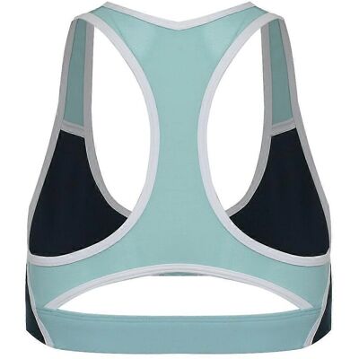Reebok Lux Racer Colorblocked Padded Bra - Groen - Dames Reebok Lux Racer Colorblocked Padded Bra - Groen - Dames