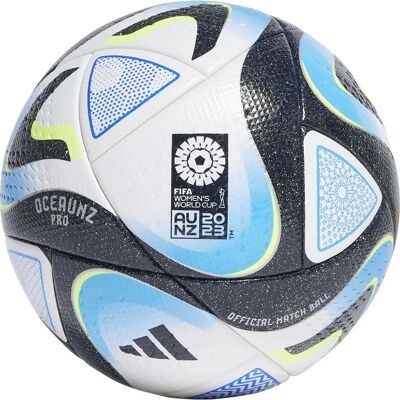 minge adidas Oceaunz Pro - Alb/Albastru - Campionatul Mondial Feminin FIFA minge adidas Oceaunz Pro - Alb/Albastru - Campionatul Mondial Feminin FIFA