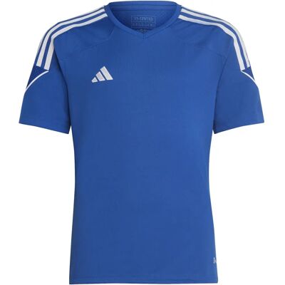 Adidas Tiro 23 League JR HR4621 Niebieska Koszulka - Koszulka piłkarska Adidas Tiro 23 League JR HR4621 Niebieska Koszulka - Koszulka piłkarska