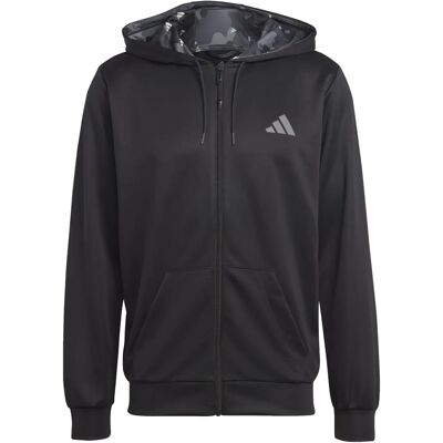adidas Train Essentials Seasonal Training Full-Zip Jacke - Schwarz - Jacke adidas Train Essentials Seasonal Training Full-Zip Jacke - Schwarz - Jacke