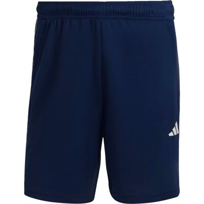 adidas Train Essentials Piqué 3-Streifen Shorts - Blau - S - Fitness & Training adidas Train Essentials Piqué 3-Streifen Shorts - Blau - S - Fitness & Training