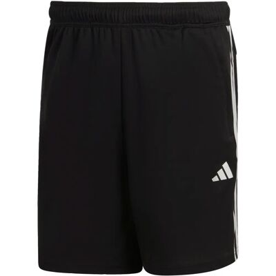 adidas Train Essentials Piqué 3-Streifen Shorts - Schwarz adidas Train Essentials Piqué 3-Streifen Shorts - Schwarz