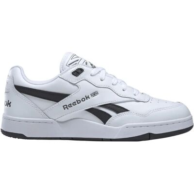 Reebok BB 4000 II Trainers - White - Leather Sole - Sneakers Reebok BB 4000 II Trainers - White - Leather Sole - Sneakers