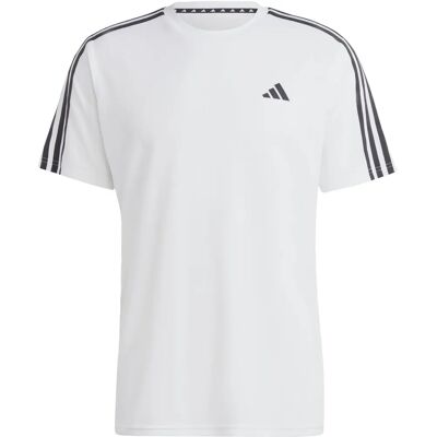 adidas Modelo Branco TR-ES Base 2S - Camiseta de Treinamento adidas Modelo Branco TR-ES Base 2S - Camiseta de Treinamento