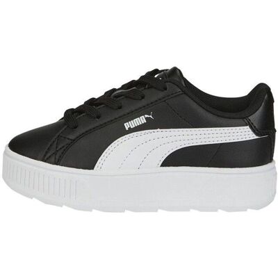 Puma Schwarz Karmen L Turnschuhe - Kinder Casual Sportschuhe Puma Schwarz Karmen L Turnschuhe - Kinder Casual Sportschuhe