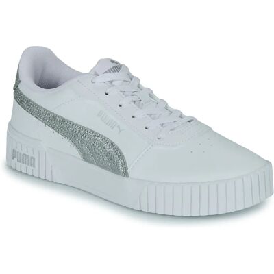 Puma Carina 2.0 Distressed Turnschuhe - Weiß - Freizeitbekleidung Puma Carina 2.0 Distressed Turnschuhe - Weiß - Freizeitbekleidung
