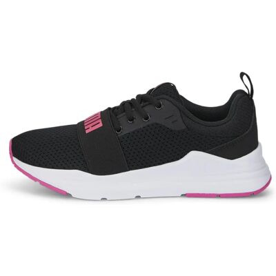 Chaussures Puma Wired Run JR pour enfants Noires - Chaussures Enfant - Publicité Chaussures Puma Wired Run JR pour enfants Noires - Chaussures Enfant - Publicité