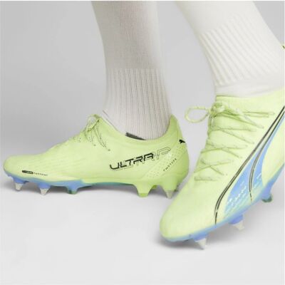 Puma Ultra Ultimate MxSG Green Synthetic Football Boots - 106895 01 UK 10 Puma Ultra Ultimate MxSG Green Synthetic Football Boots - 106895 01 UK 10