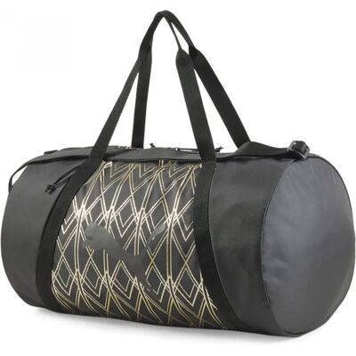 Puma AT Ess Barrel Bag Story Pack (079227) - zwart/deco glam Puma AT Ess Barrel Bag Story Pack (079227) - zwart/deco glam
