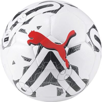 Puma Orbita 4 HYB Blanco Rojo - Balón de fútbol Puma Orbita 4 HYB Blanco Rojo - Balón de fútbol