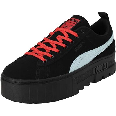 Puma Mayze Dua Lipa Schwarze Wildleder Damenschuhe - Sneaker Puma Mayze Dua Lipa Schwarze Wildleder Damenschuhe - Sneaker