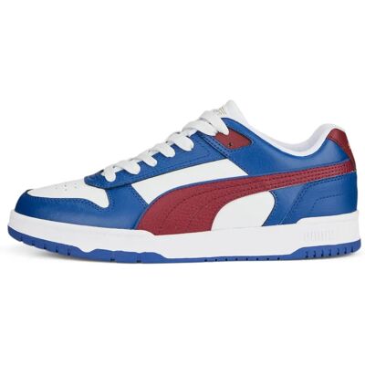 Puma Rebound RBD Game Low - Blå Läder Sneakers - Sneakers Puma Rebound RBD Game Low - Blå Läder Sneakers - Sneakers