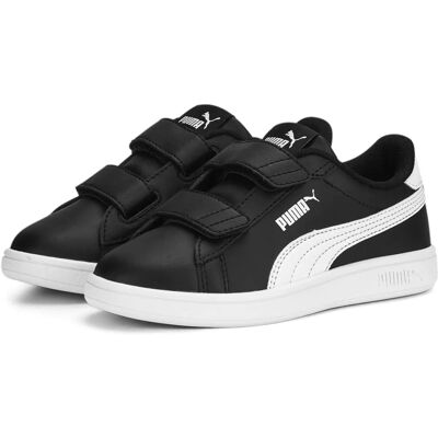 Puma - PS Smash 3.0 - Skóra - Czarny - Buty Puma - PS Smash 3.0 - Skóra - Czarny - Buty