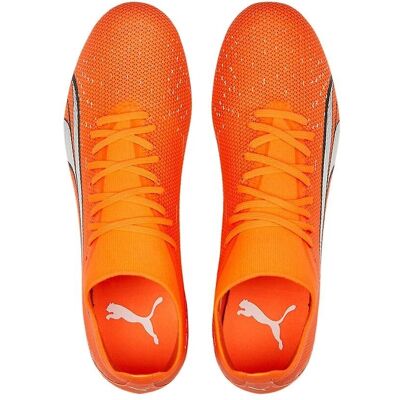 Buty do piłki nożnej Puma Ultra Match FG - Pomarańczowo/Niebieskie - Rozmiar 9 Buty do piłki nożnej Puma Ultra Match FG - Pomarańczowo/Niebieskie - Rozmiar 9
